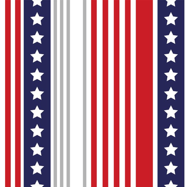 Toalha De Praia Esplendor de estrelas e riscas: vermelho, branco,  (Criador carregado)