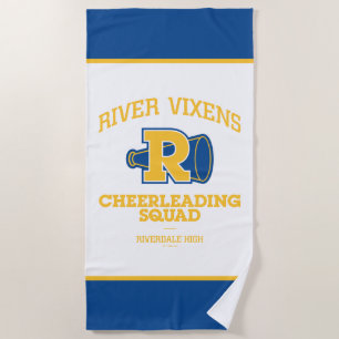 Toalha De Praia Esquadrão de Cheerhead River Vixens