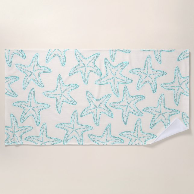 Toalha De Praia Estrela do mar (Frente)