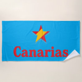Toalha De Praia Estrelas da Espanha – Canárias