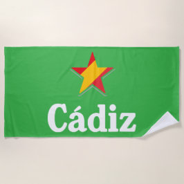 Toalha De Praia Estrelas de Espanha - Cádiz