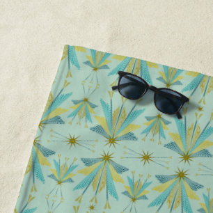 Toalha De Praia Estrelas de fada Pistachio Beach Towel