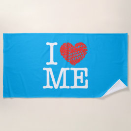 Toalha De Praia Eu me amo