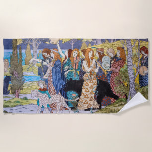 Toalha De Praia Eugene Grasset, Felix Gaudin - Harmony