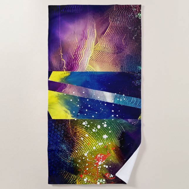 Toalha De Praia EVASION de Christèle Chabrette (Frente)