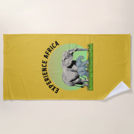 Toalha De Praia Experimente África