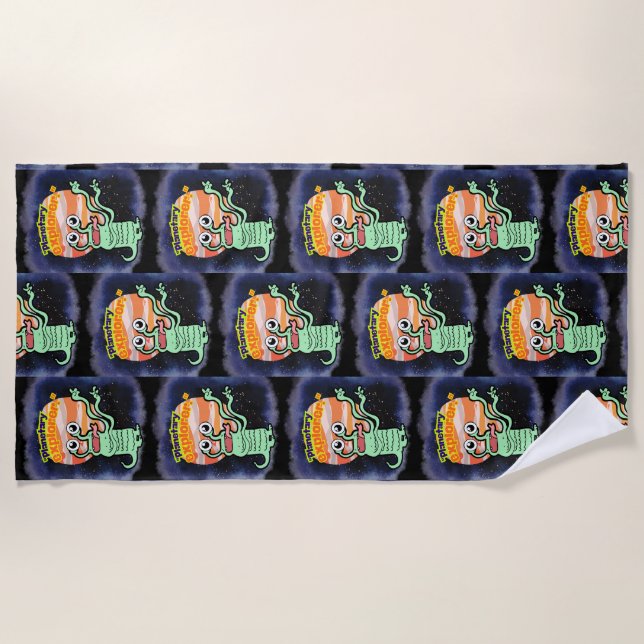 TOALHA DE PRAIA EXPLORADOR PLANETÁRIO (Frente)