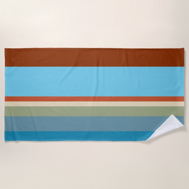 Toalha De Praia Faixa Sudoeste 23 (Frente)