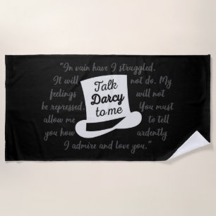 Toalha De Praia Fale comigo Darcy II