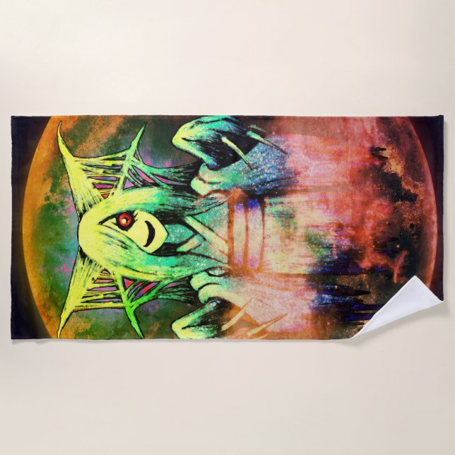 Toalha De Praia Fantasma (Frente)