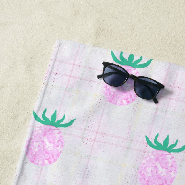 Toalha De Praia Farmhouse Pineapples (In Situ)