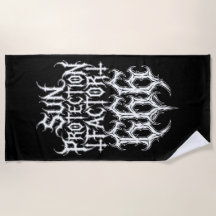 Fator de Proteção Solar 666 Logotipo de Metal