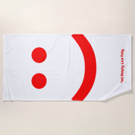 Toalha De Praia feelings is