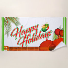 Toalha De Praia Feriados Felizes / Instrumentos Musicais