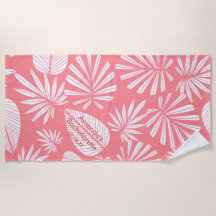 Festa de solteira Pink Palm Leaf Personalizada