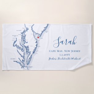 Toalha De Praia Fim de semana de despedida de solteira personaliza