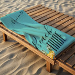 Toalha De Praia Fim de Semana de Viagem da Festa de solteira da Pr<br><div class="desc">Este design foi criado através da arte digital. Pode ser personalizado escolhendo a opção personalizar mais. Entre em contato comigo em colorflowcreations@gmail.com se você quiser usar este design em outro produto. Compre minha pintura de acrílico abstrato original para venda em www.etsy.com/shop/colorflowart. Veja mais das minhas criações ou siga-me em www.facebook.com/colorflowcreations,...</div>