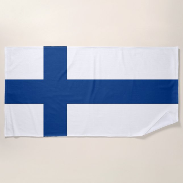 Toalha De Praia Finlândia (Frente)