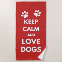 Fique calmo e ame cachorros
