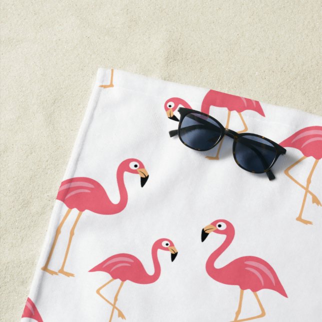 Toalha De Praia Flamingo (In Situ)