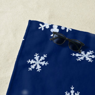 Toalha De Praia Flocos de neve