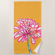 Flor Colorida Artística