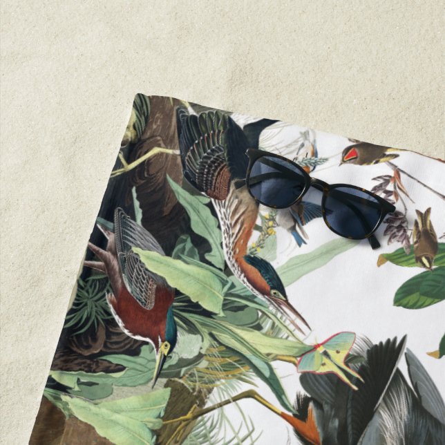 Toalha de praia floral dos animais selvagens dos (In Situ)