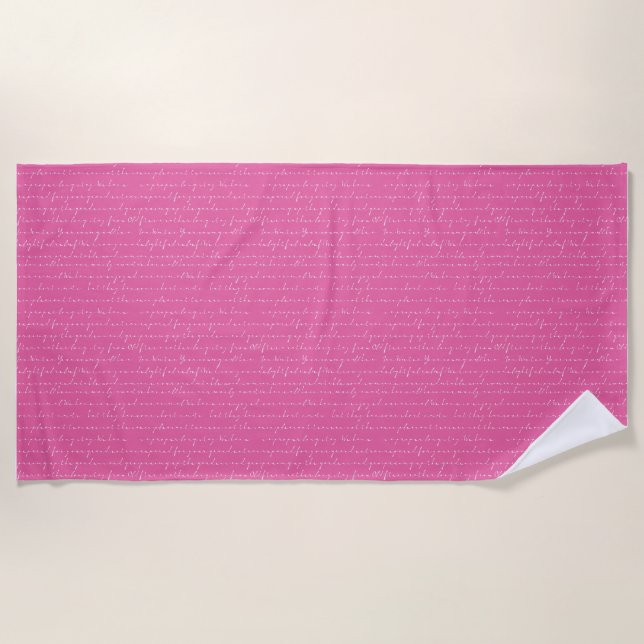 Toalha De Praia Flores São A Msic Do Solo (Frente)