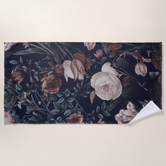 TOALHA DE PRAIA FLORESTA NOTURNA XXI (Frente)