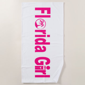 Toalha De Praia Flórida Girl Beach Towel