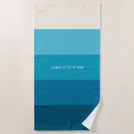 Toalha De Praia "Florida State of Mind" Beach Towel