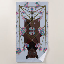 Toalha De Praia Flying Fox Sky Blue Beach Towel