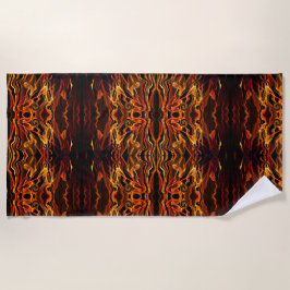 Toalha De Praia Fogo