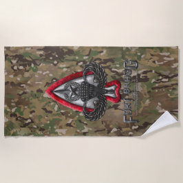 Toalha De Praia Fort Bragg Camo