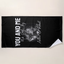 Foto Preta Personalizada Casal Você e Eu