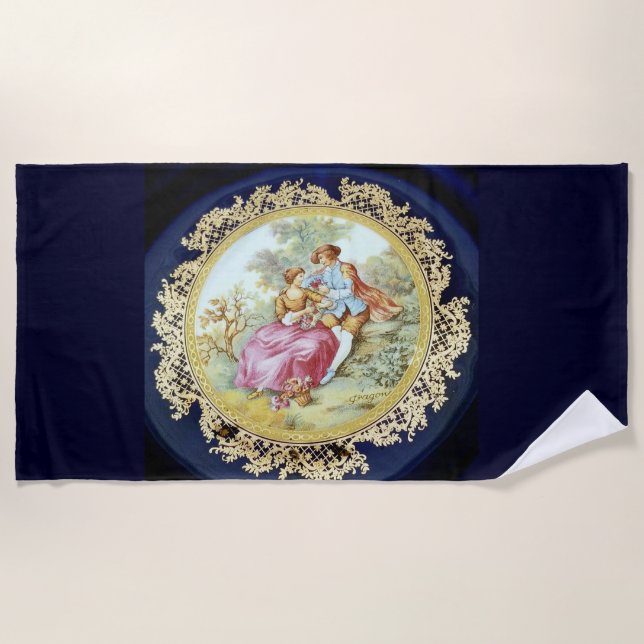 TOALHA DE PRAIA FRAGONARD É O CASAL (Frente)