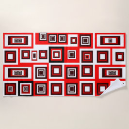 Toalha De Praia Frame Beach Towel