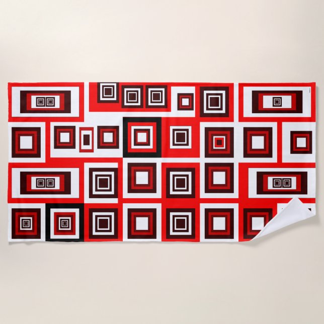 Toalha De Praia Frame Beach Towel (Frente)