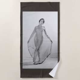 Toalha De Praia Francesca a Bella Ragazza, Linda Garota italiana