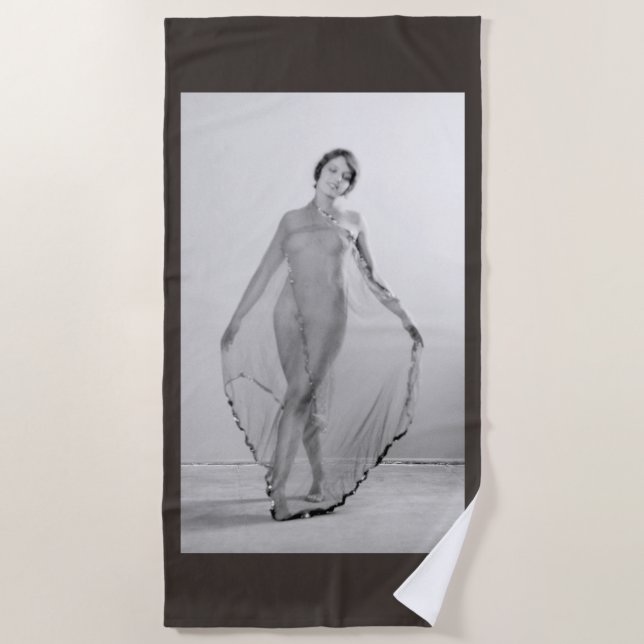 Toalha De Praia Francesca a Bella Ragazza, Linda Garota italiana (Frente)