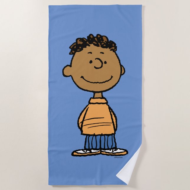 Toalha De Praia Franklin Smiling (Frente)