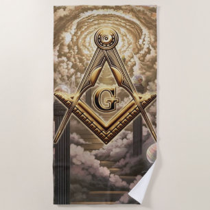 Toalha De Praia Freemason