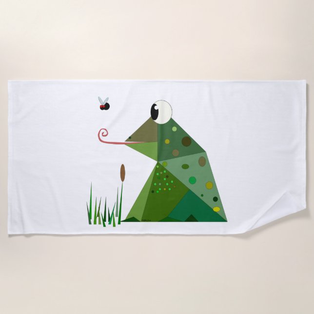 Toalha De Praia Froggie Beach Towel (Frente)