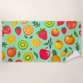 Toalha De Praia Fruta de Verão