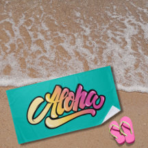 Funky Modern Topaz | Praia de Aloha, Turquesa Escu