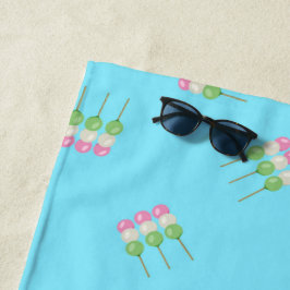 Toalha De Praia Galeria Azul Pastel Dango Beach Towel