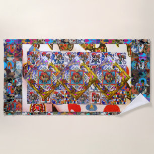 Toalha De Praia Galo de Barcelona, Portugal