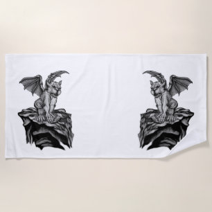 Toalha De Praia Gargoyle de Golem