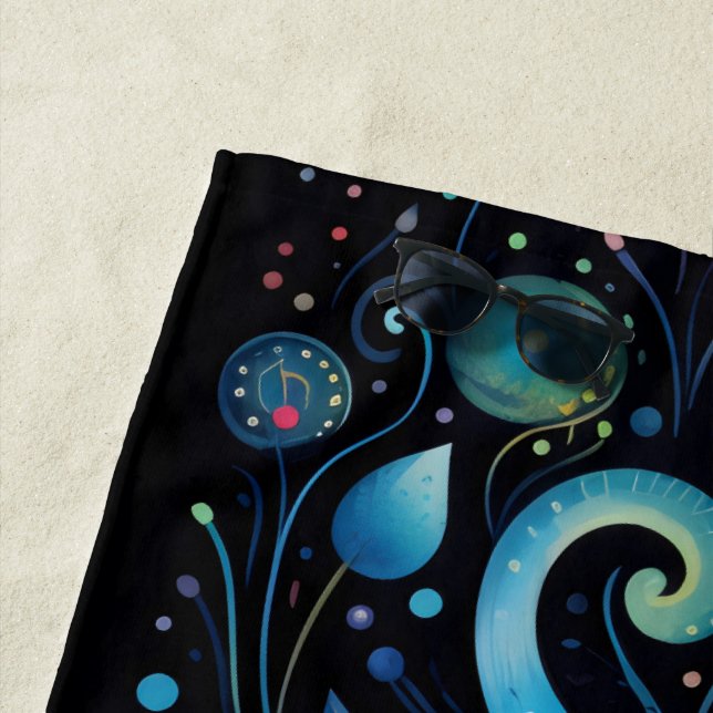 Toalha De Praia Gatos azuis (In Situ)