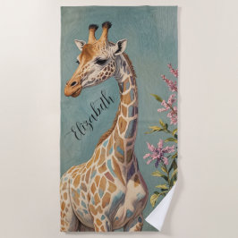 Toalha De Praia Gentil Gigante Personalizado